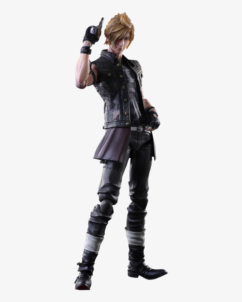 11" Final Fantasy Collectible Figure Prompto - Square Enix Final Fantasy Xv: Prompto Play Arts Kai, transparent png download