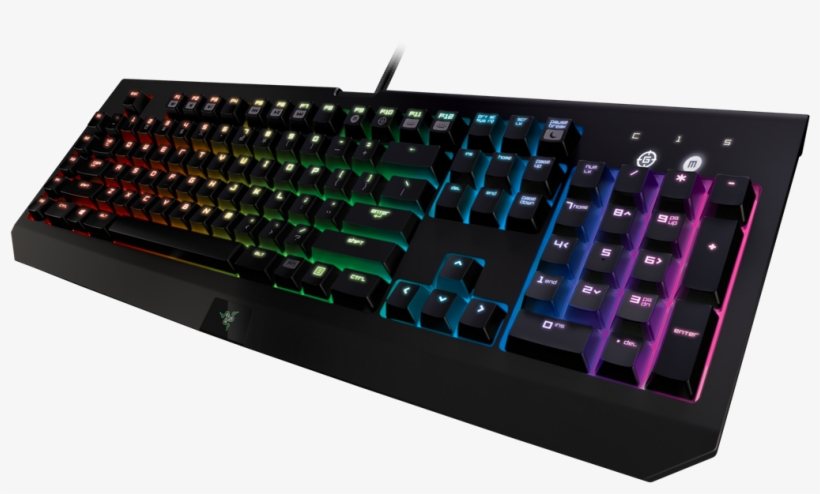 Razer Blackwidow Chroma Csgogeek - Razer Blackwidow Chroma Wired Keyboard, transparent png download