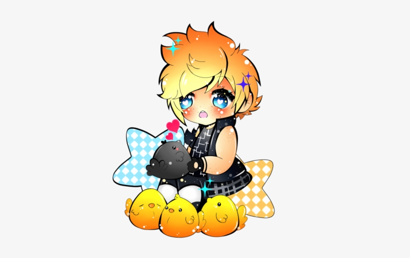 Chibi Prompto, transparent png download