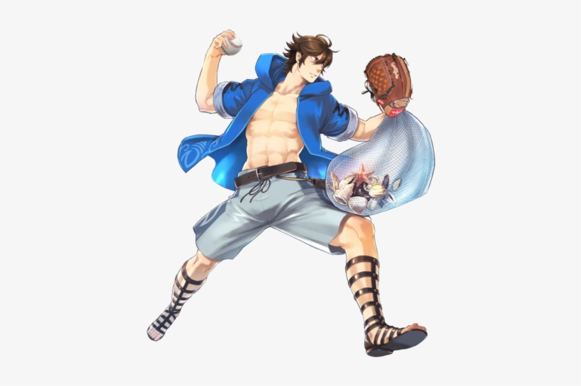 As Soon As I Saw This I Needed To - Fire Emblem Summer Frederick, transparent png download