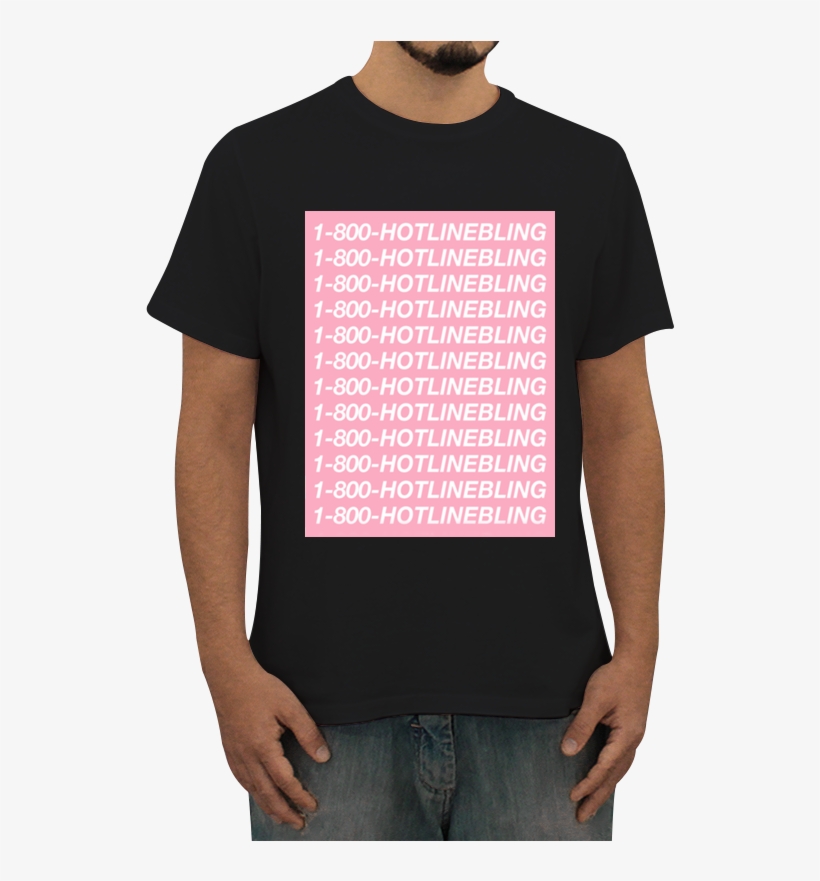 Camiseta Drake Hotline Bling De Drake Drizzy Brasilna - Camiseta Irmão Do Jorel, transparent png download