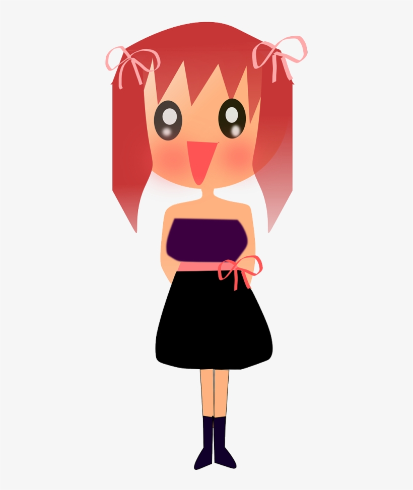Anime,girl - Con Gái Hoạt Hình, transparent png download