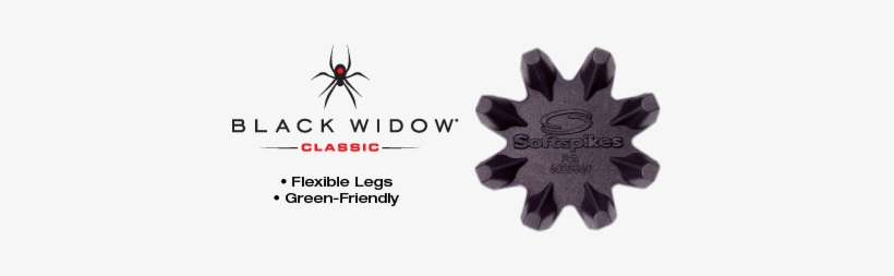 Black Widow - Spike - Black Widow Large Plastic Golf Cleats, transparent png download