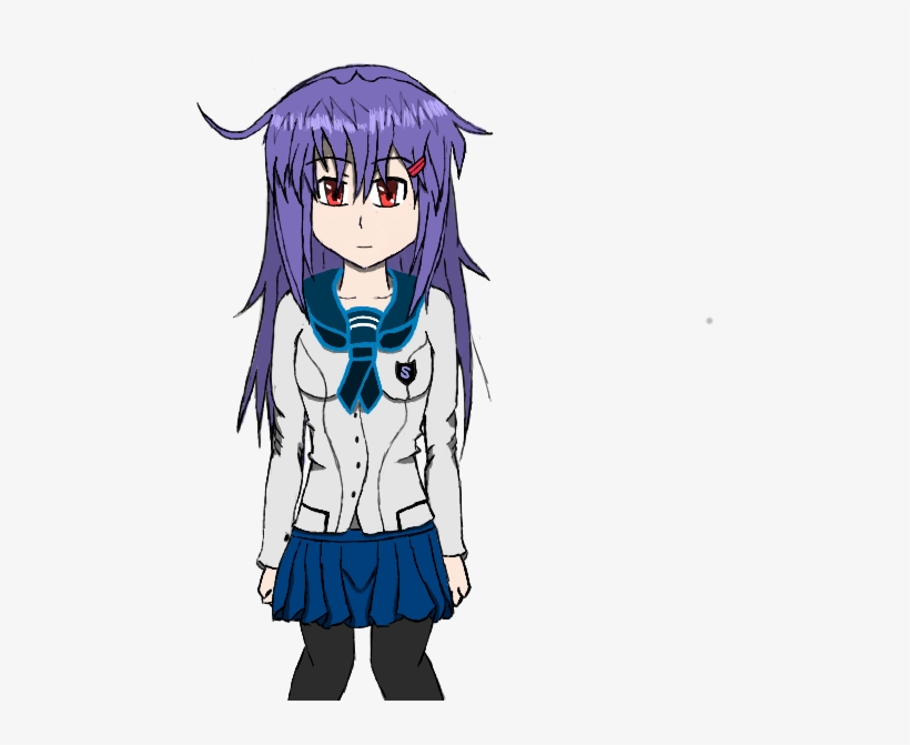 Mia Long Hair Normal - Cartoon, transparent png download