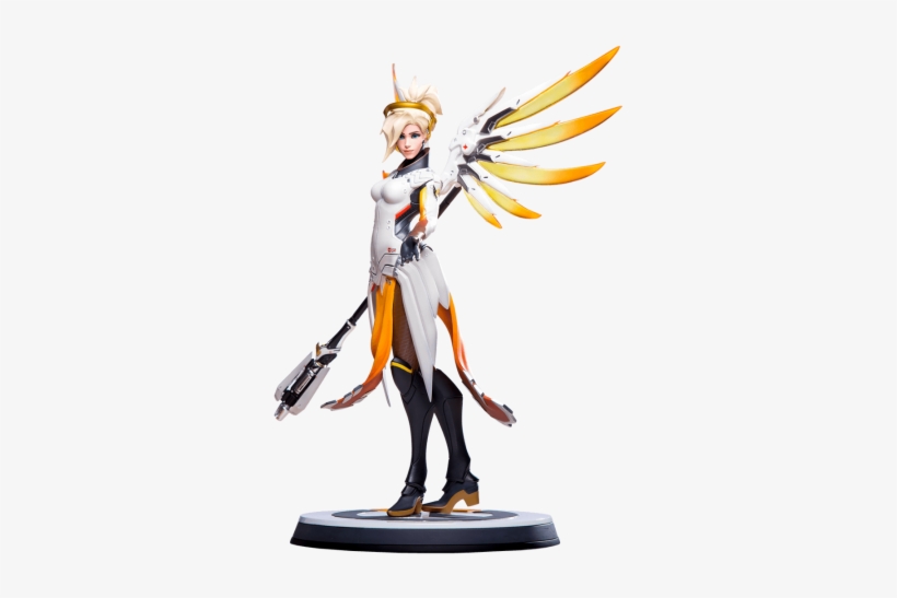 Have Too Much Money Or Just Enough Money But A Reckless - Overwatch Mercy Statue, transparent png download
