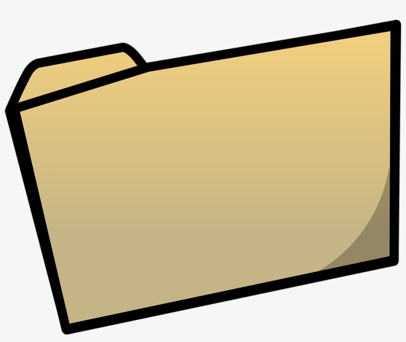 Manila Folder - Directory, transparent png download