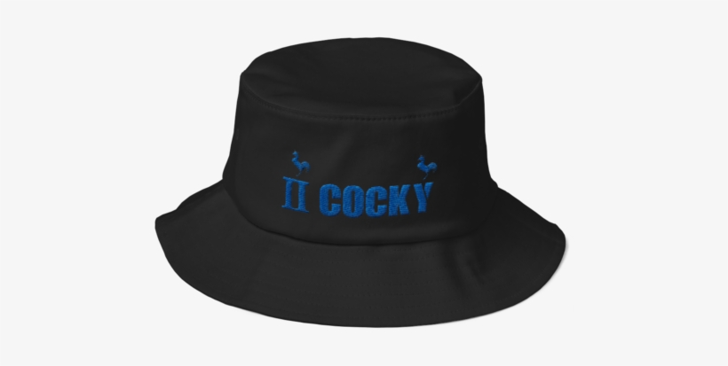 Ii Cocky Mad Hatter Bucket Hat With 74 Blue Stitch - Majorfeelsclub K-pop Daebak Baseball Dad Cap Or Bucket, transparent png download