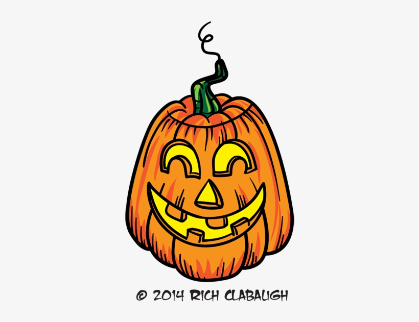 103114 Jackolantern Monster Faces - Decorated Pumpkin Clipart, transparent png download