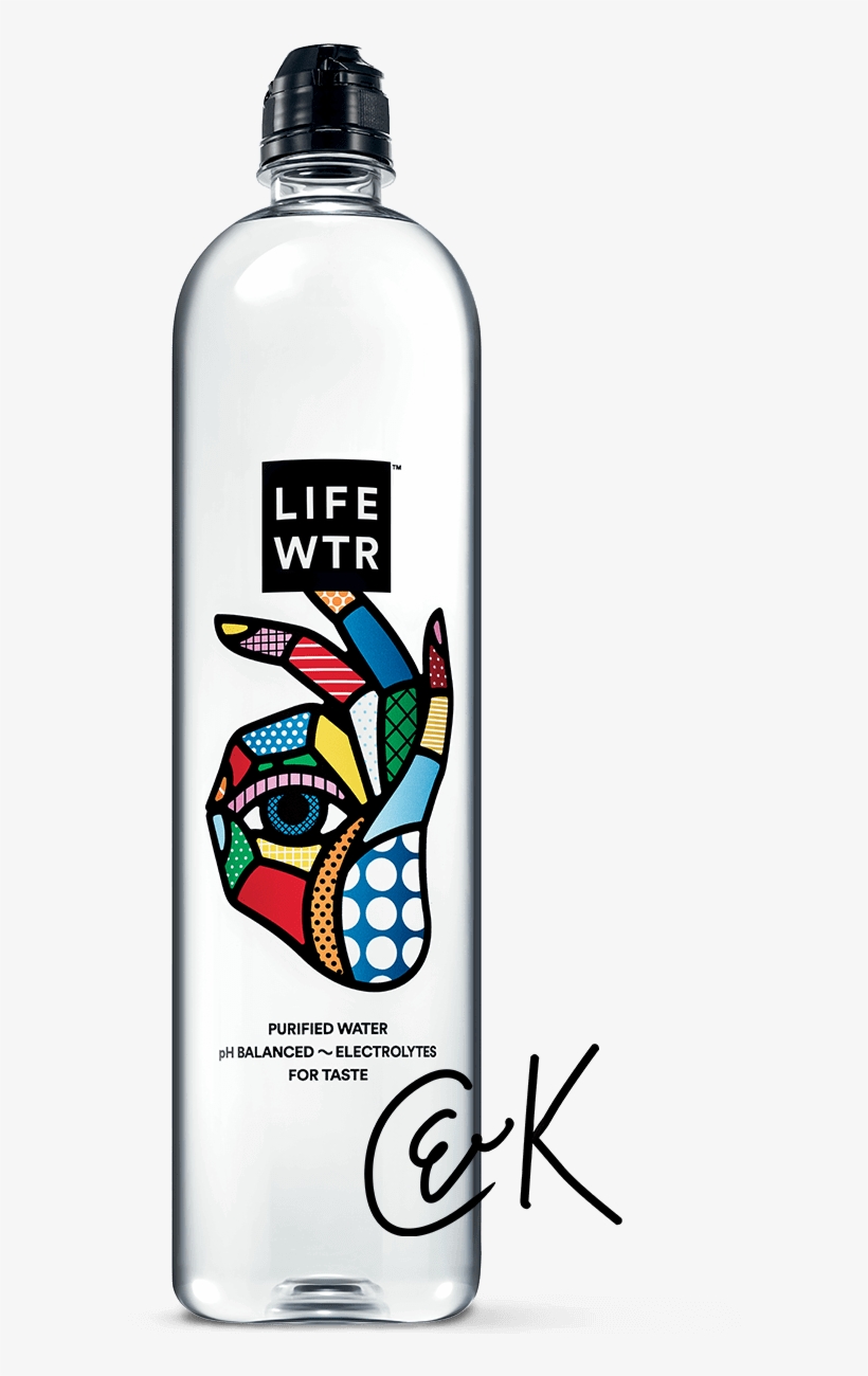 Lifewtr Premium Purified Water Ph Balanced With Electrolytes, transparent png download
