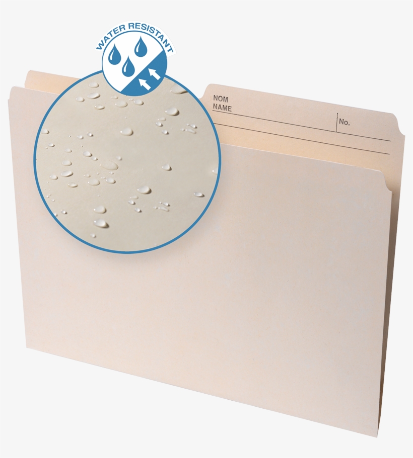 Continental Water-resistant Reversible File Folders - Circle, transparent png download