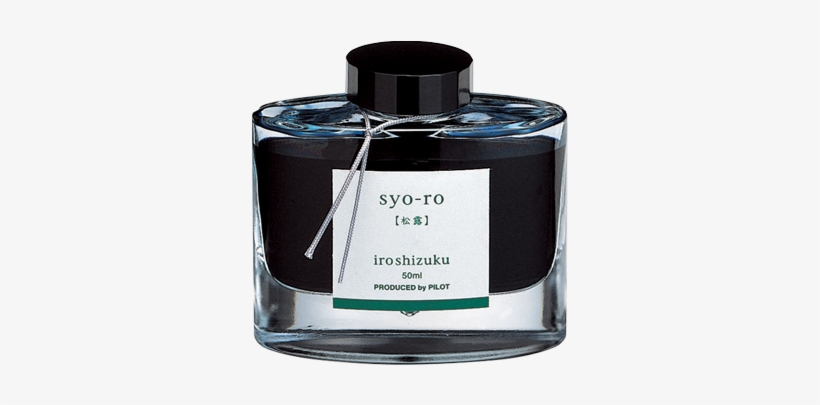 Iroshizuku Ink Bottle 50ml - Pilot Iroshizuku Ink - Syo-ro Green, transparent png download