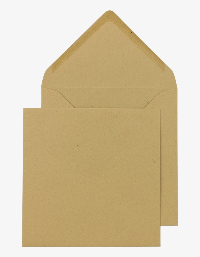 Envelope 155 X 155 Mm, Manila Beige, Gummed - Envelope, transparent png download