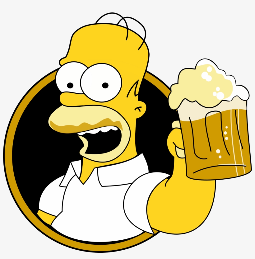 Visit - Homero Con Cerveza Png, transparent png download