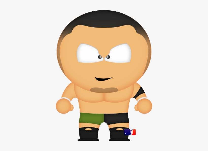 Kurt Angle - Hulk Hogan Cartoon Png, transparent png download