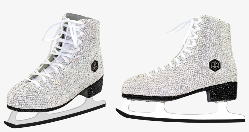 Bling Bling Ice Skates - Figure Skate, transparent png download
