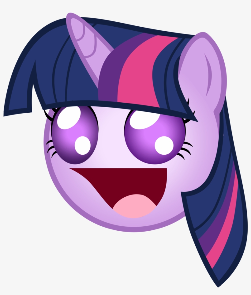 Zantyarz, Awesome Face, Emoticon, Safe, Twilight Sparkle - Cartoon, transparent png download