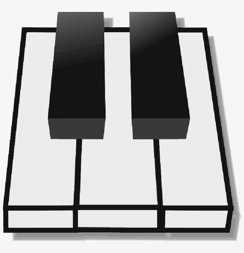 Mb Image/png - Piano Keys Shower Curtain, transparent png download