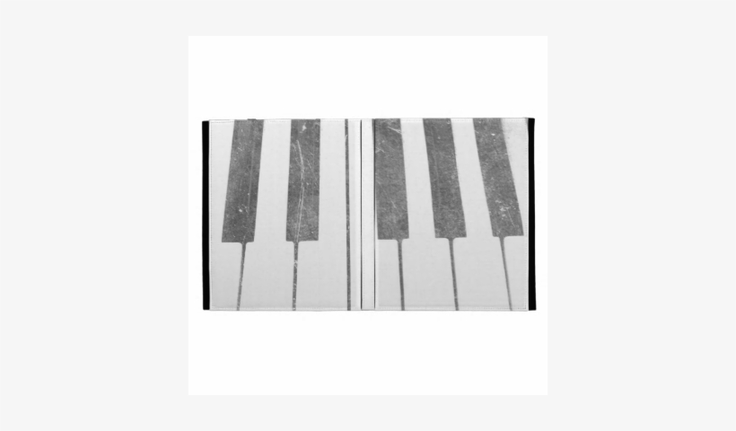 Electric Keyboard Keys Grunge Scratch Music Ipad Folio - Music, transparent png download