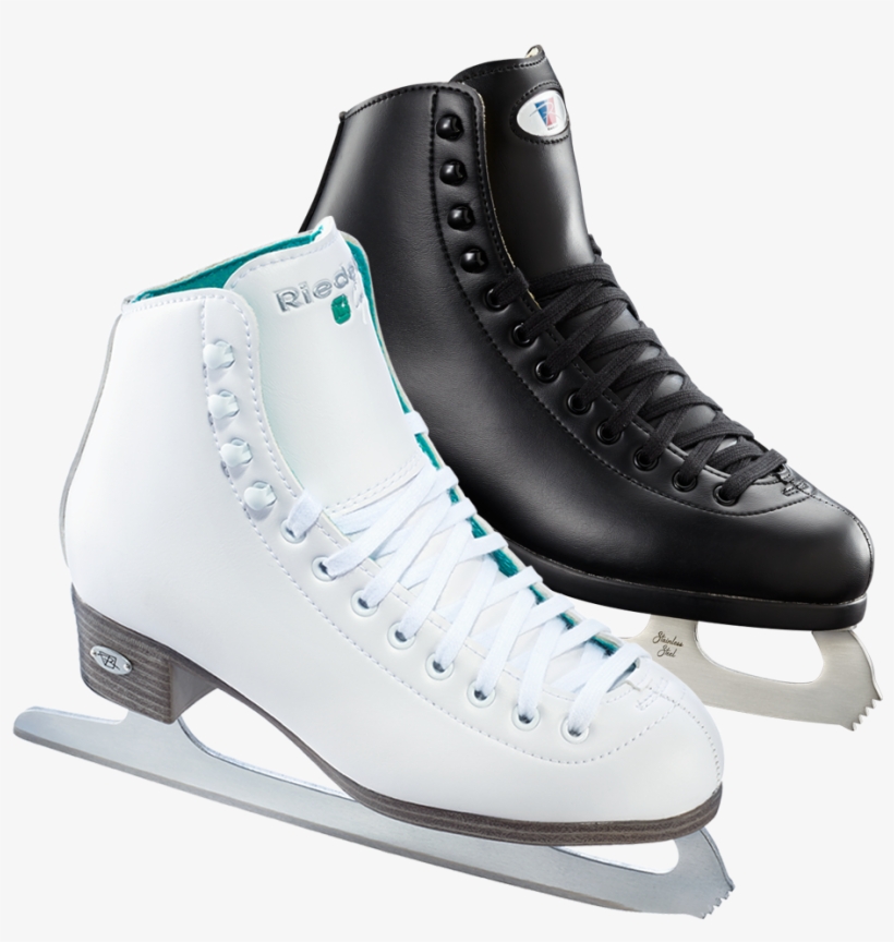 Riedell Model 110 Opal Ice Skate Set With Sprial Stainless - Riedell Pearl Ice Skates, transparent png download