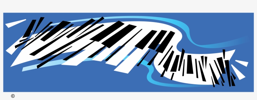Abstract Piano Vector Clip Art - New Orleans, transparent png download