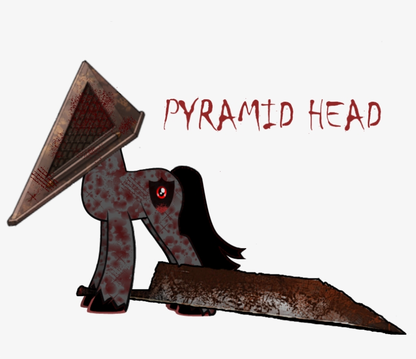 Silent Hill 2 Pyramid Head Red Weapon - Silent Hill Pyramid Head Mlp, transparent png download
