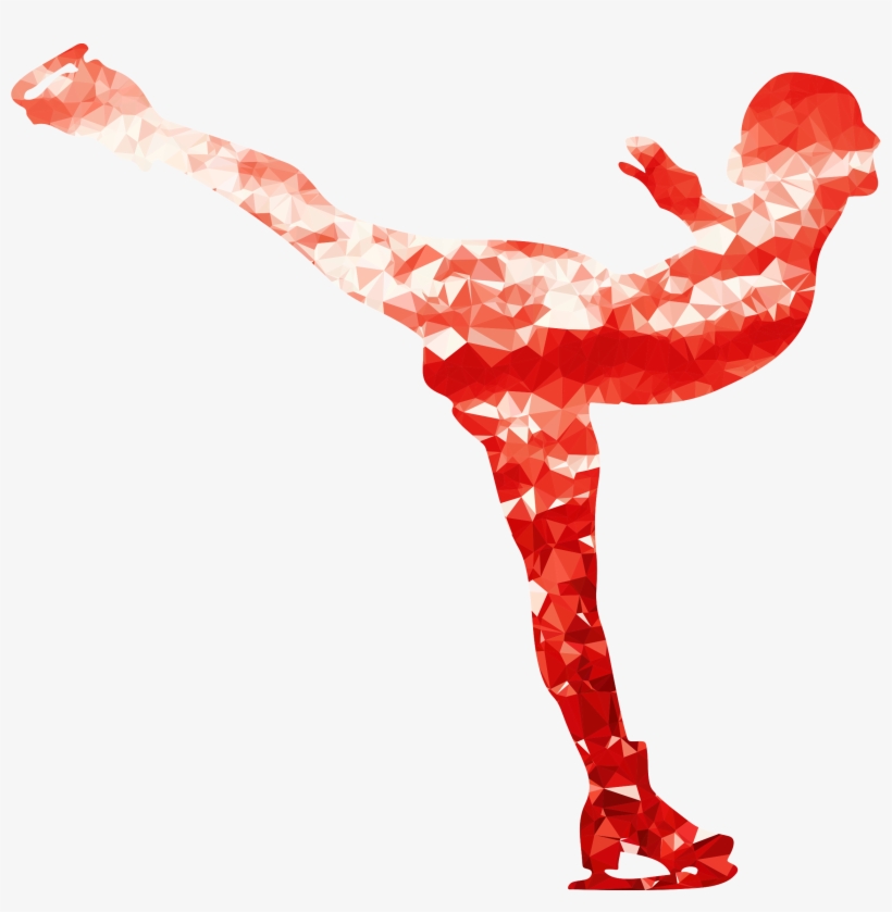 Picture Black And White Ruby Skating Woman Icons Png - Ice Skating, transparent png download