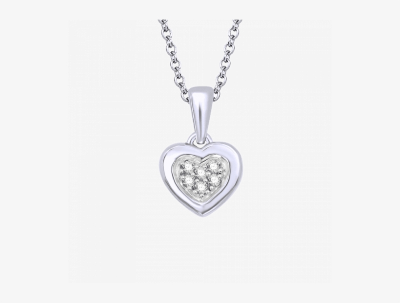 Fullfill Diamond Heart Pendant - Necklace, transparent png download