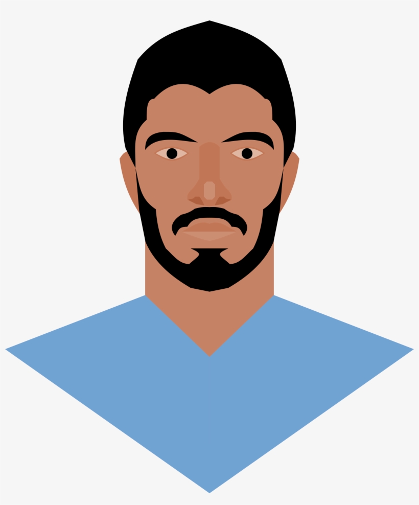 Other Popular Clip Arts - Luis Suarez Face Art, transparent png download
