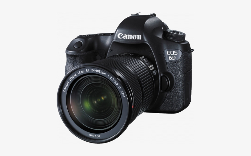 Tourist With Camera Png Eos 6d Premium Kit - Canon 6d With 24-105mm Is Stm Lens Bundle, transparent png download