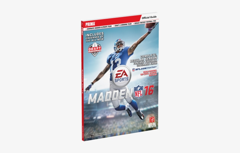Madden Nfl 16 Strategy Guide - Madden Nfl 16 Official Strategy Guide Prima Official, transparent png download