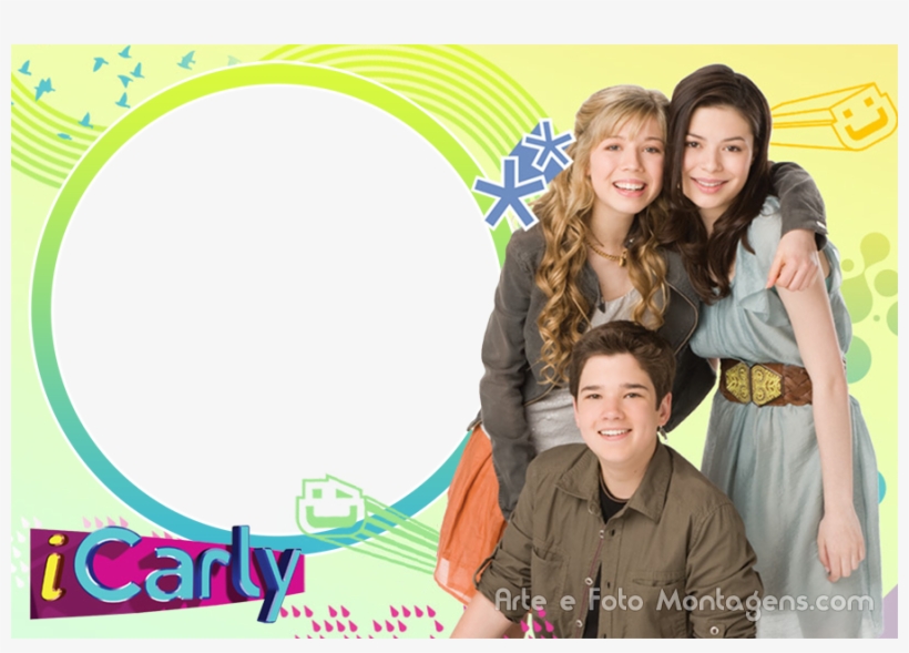 Montagem Para Fotos - Icarly, transparent png download