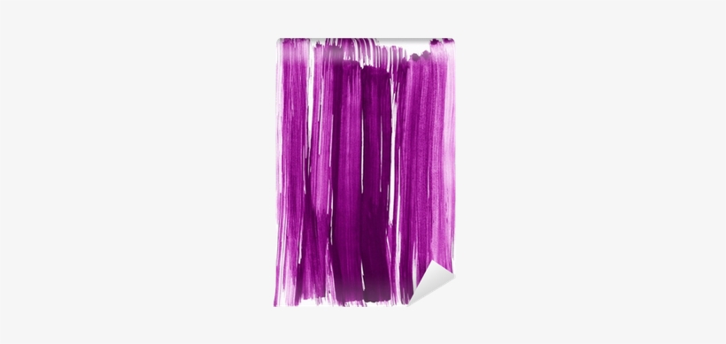 Purple Watercolor Stroke As Background Wall Mural • - Stock Photography, transparent png download