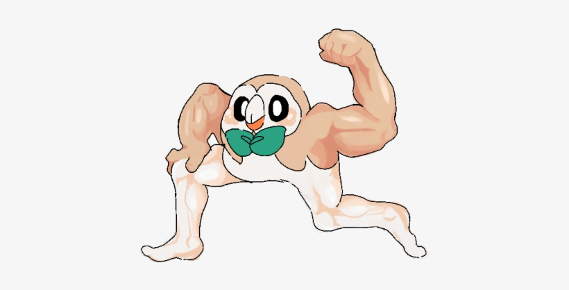 Image - Rowlet With Legs, transparent png download