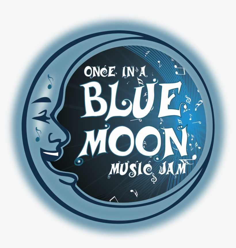Once In A Blue Moon Music Jam Sponsorship Opportunities - Once In A Blue Moon Music, transparent png download
