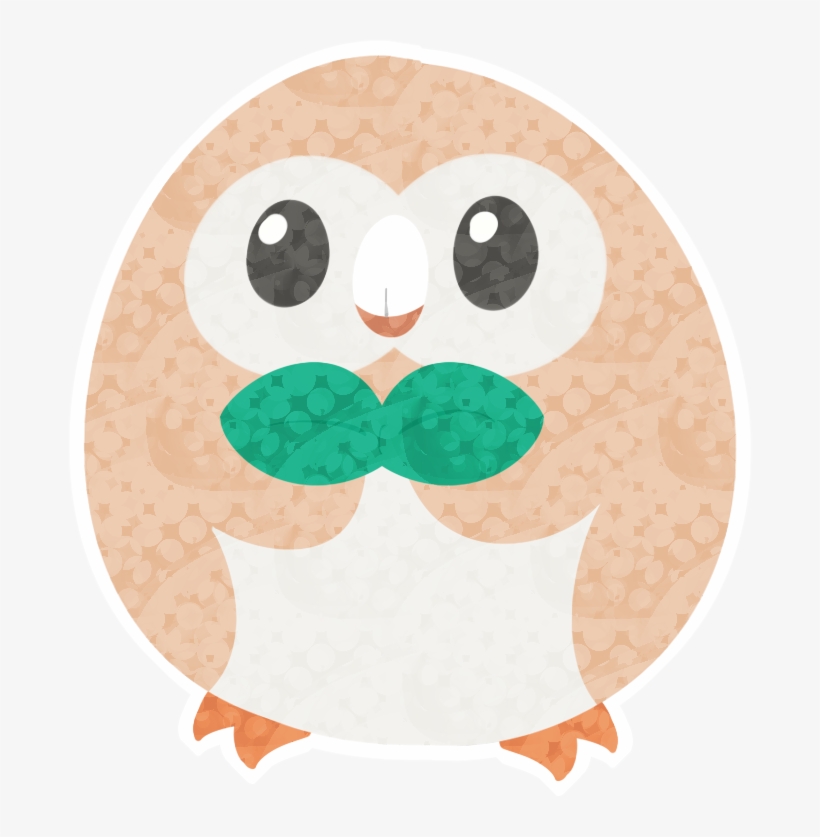 Rowlet - Autoit, transparent png download