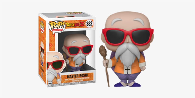 Dragonball Z Master Roshi Funko Pop Vinyl Figure - Master Roshi Pop Figure, transparent png download