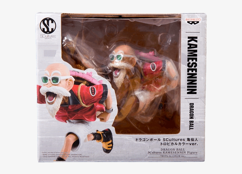 Dragonball Scultures Figure Master Roshi - Dragon Ball Scultures Master Roshi Tropical Ver, transparent png download