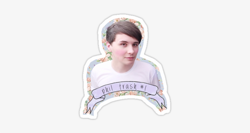 Dan And Phil Trash - Dan Howell Phil Trash #1, transparent png download