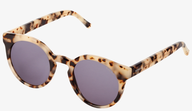 Splurge Kendall Jenner S - Komono - Crafted The Lulu - Sunglasses (ivory Demi), transparent png download