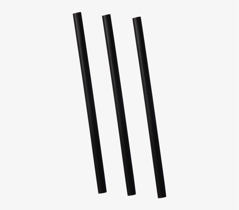Drinking Straw, Cocktail Drinking Straw, Pp, 140mm, - Black Drinking Straws, transparent png download