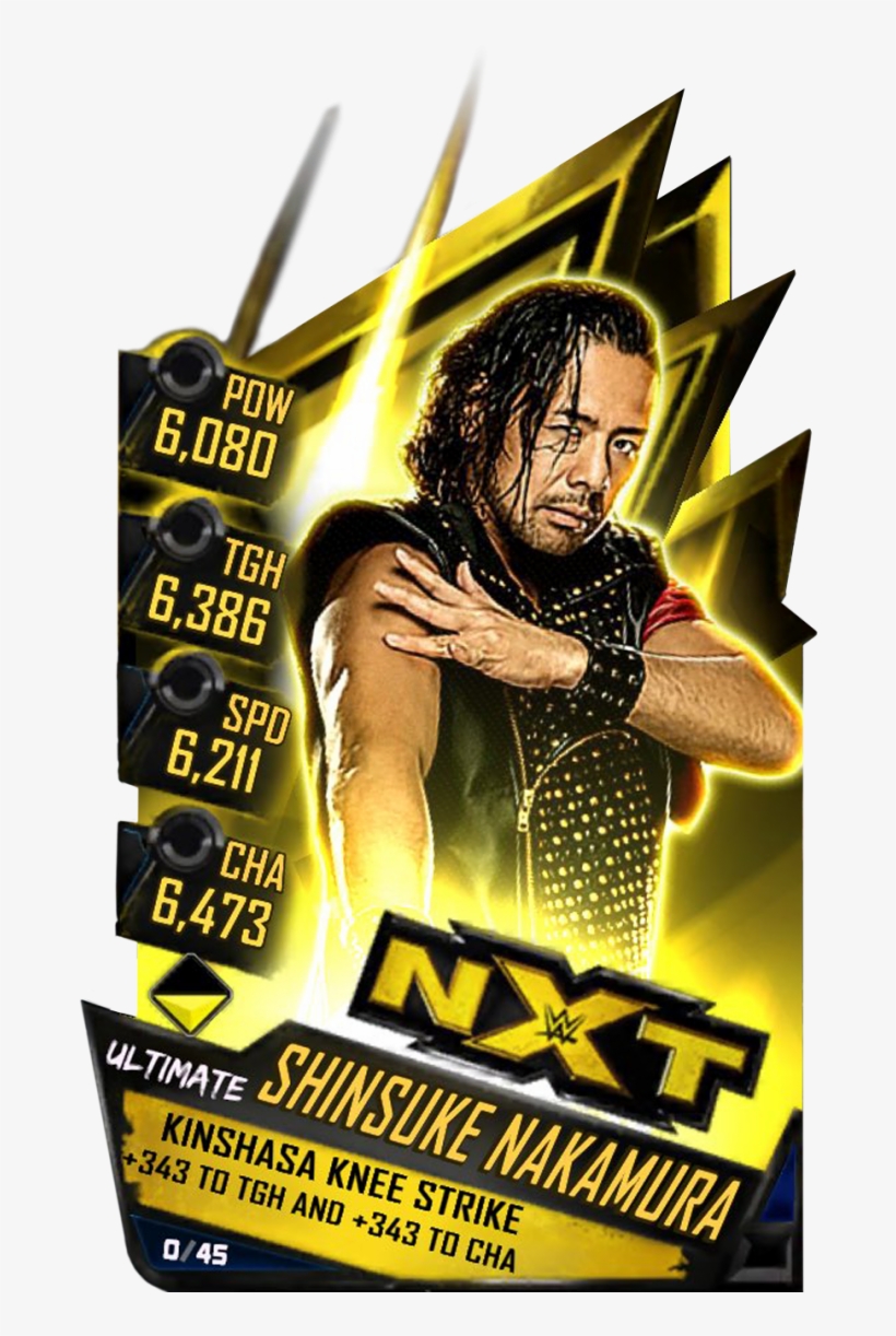 Wrestlemania Supercard Shinsukenakamura R10 Summerslam - Wwe Supercard Shinsuke Nakamura, transparent png download