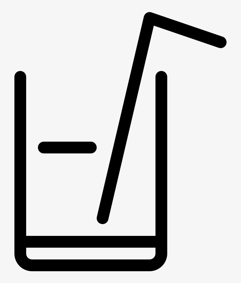 Drink Glass Straw - Mobile App, transparent png download