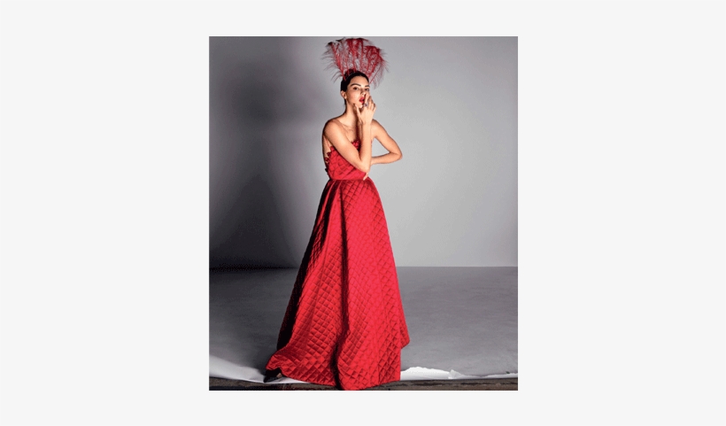 Channelling The Golden Age Of Avedon In The Season's - Gown, transparent png download