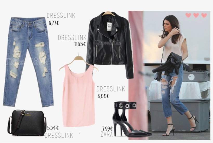 Kendall Jenner Looks For Less - Outfit Kendall Jenner 2014, transparent png download