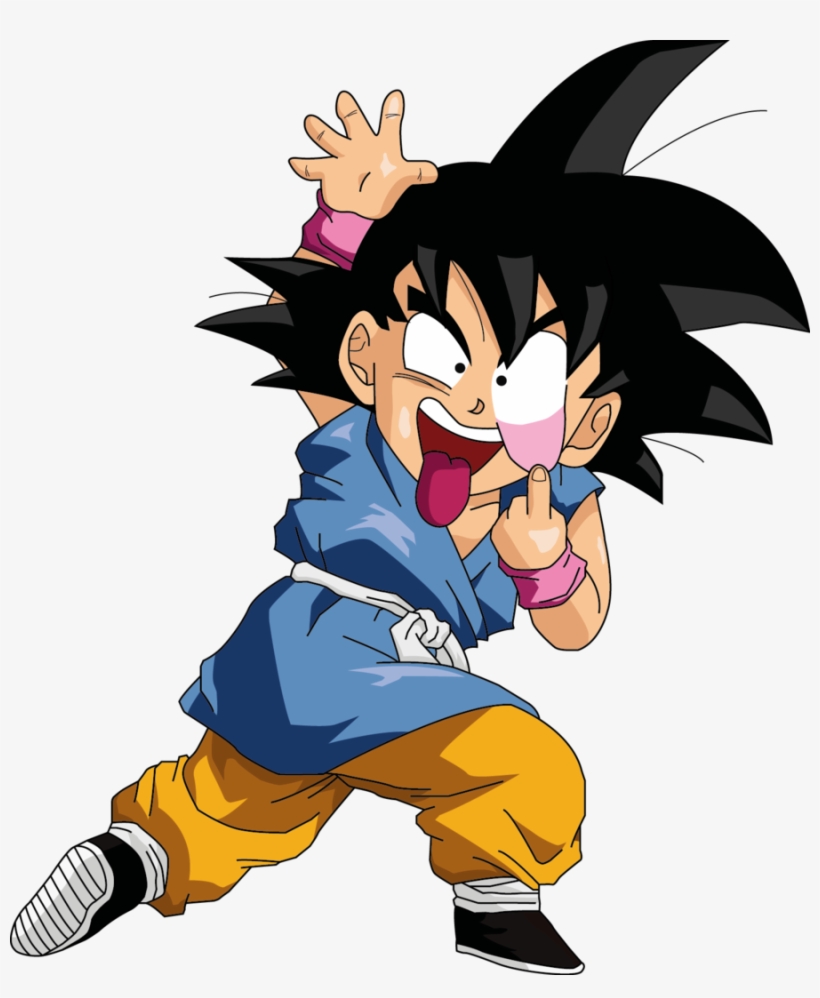 272 Kb Png - Silly Goku, transparent png download