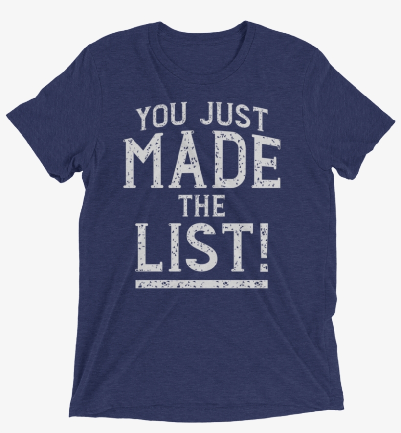 Chris Jericho "you Made The List" Triblend Women's - List Of Jericho Hoodie, transparent png download