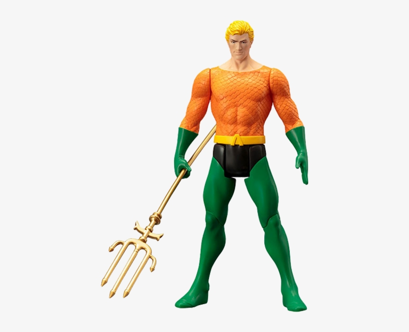 Clipart Library Library Dc Comics Costume Artfx - Kotobukiya Classic Aquaman Artfx+ Figure Statue, transparent png download