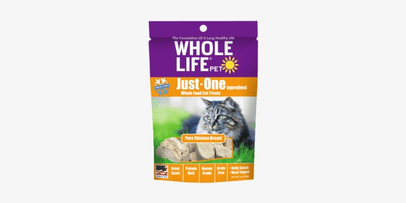 Whole Life® Just One Cat Treats - Whole Life Cat Treats, transparent png download