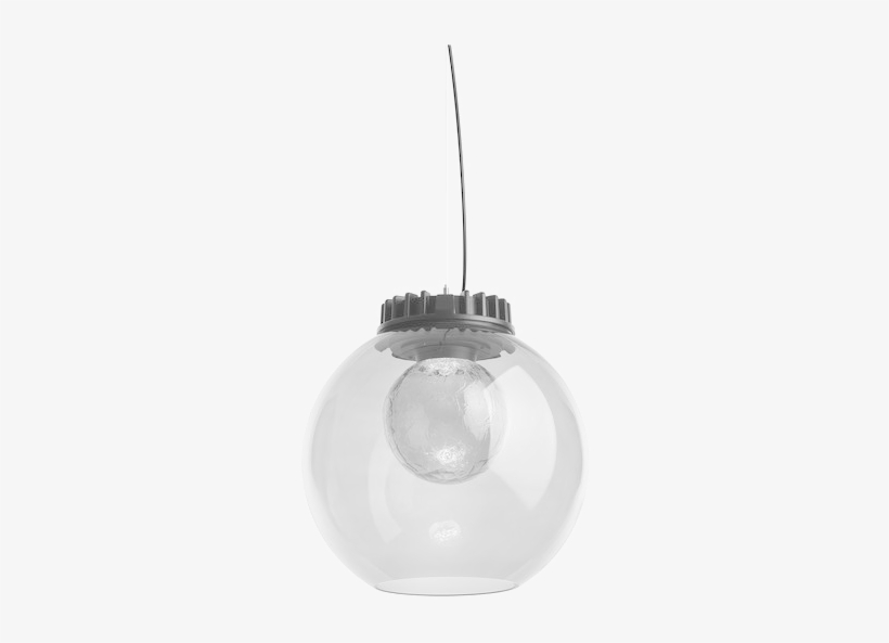 City Globe Grey Grey - Pendant Light, transparent png download
