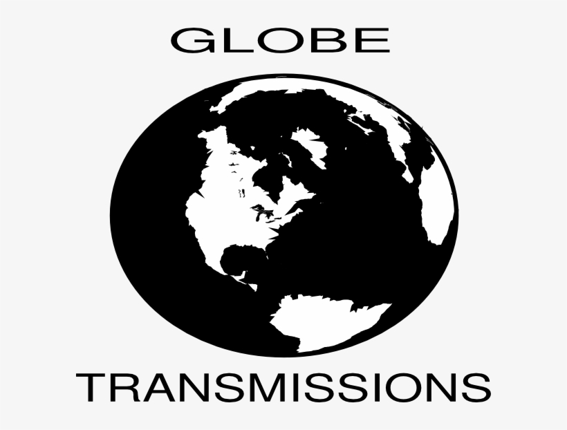 Black And White Globe, transparent png download